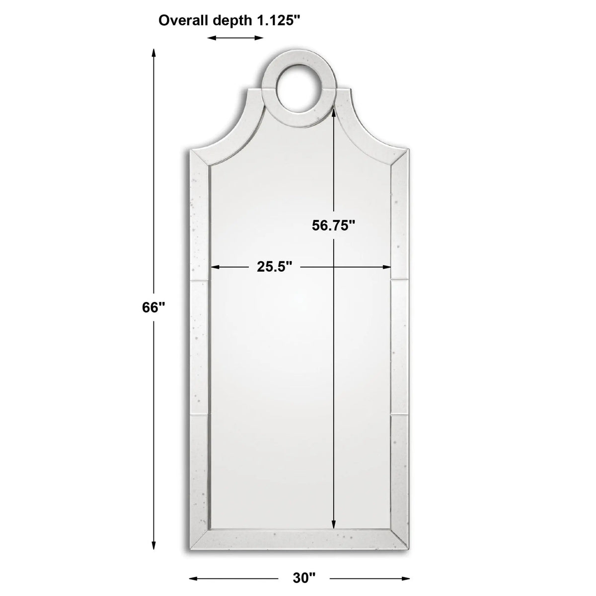 Acacius Arch Mirror Mirrors| Uttermost