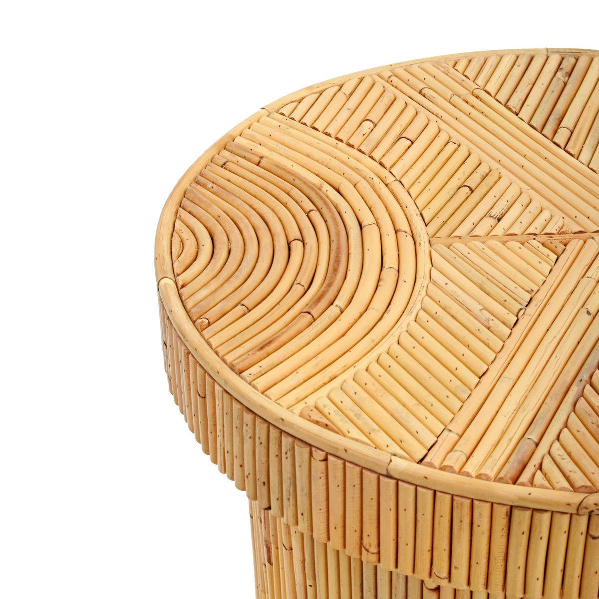 Acadia Rattan Side Table Accent & End Tables| TOV