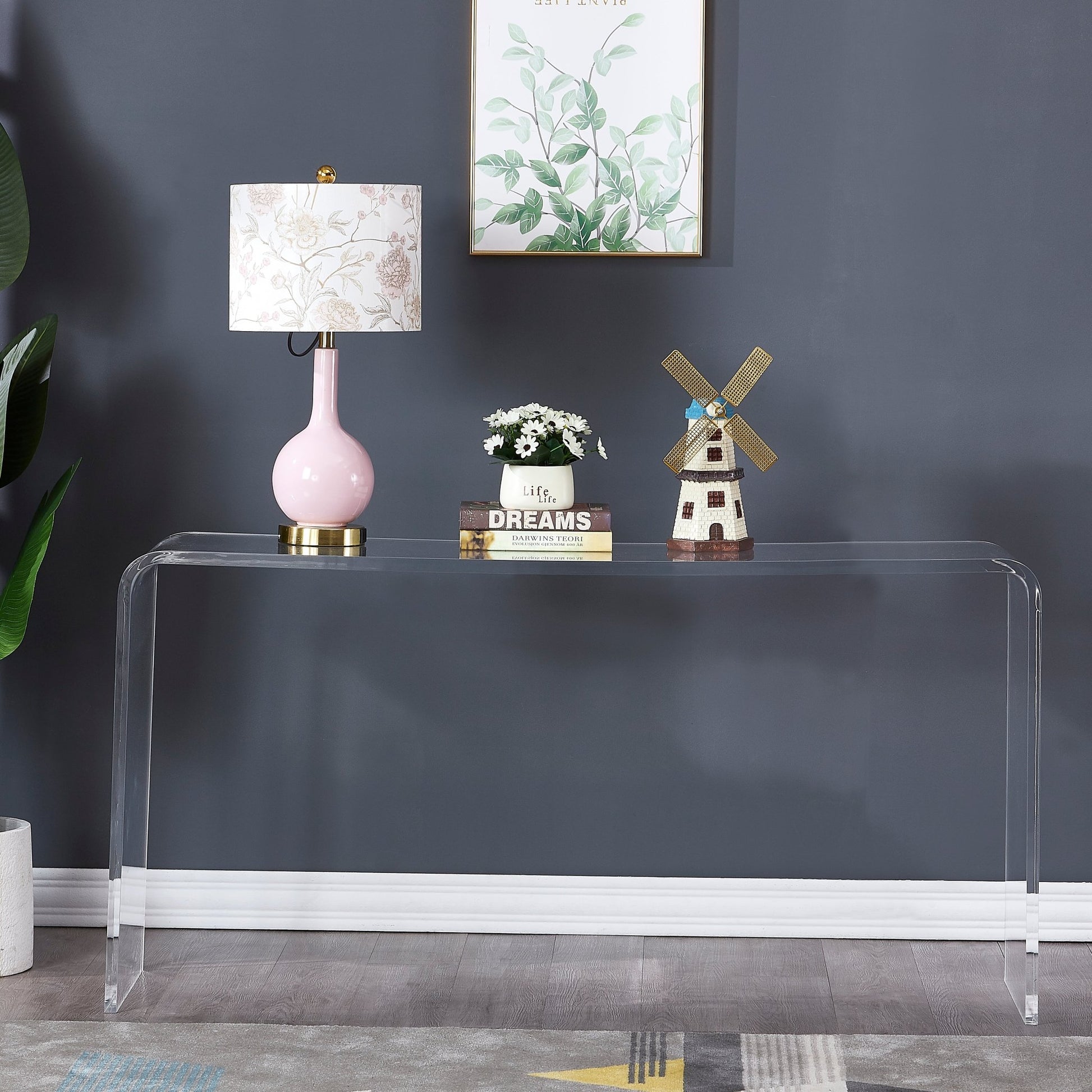 Acrylic console table LS-Y005 Table Decors| Roots Furniture