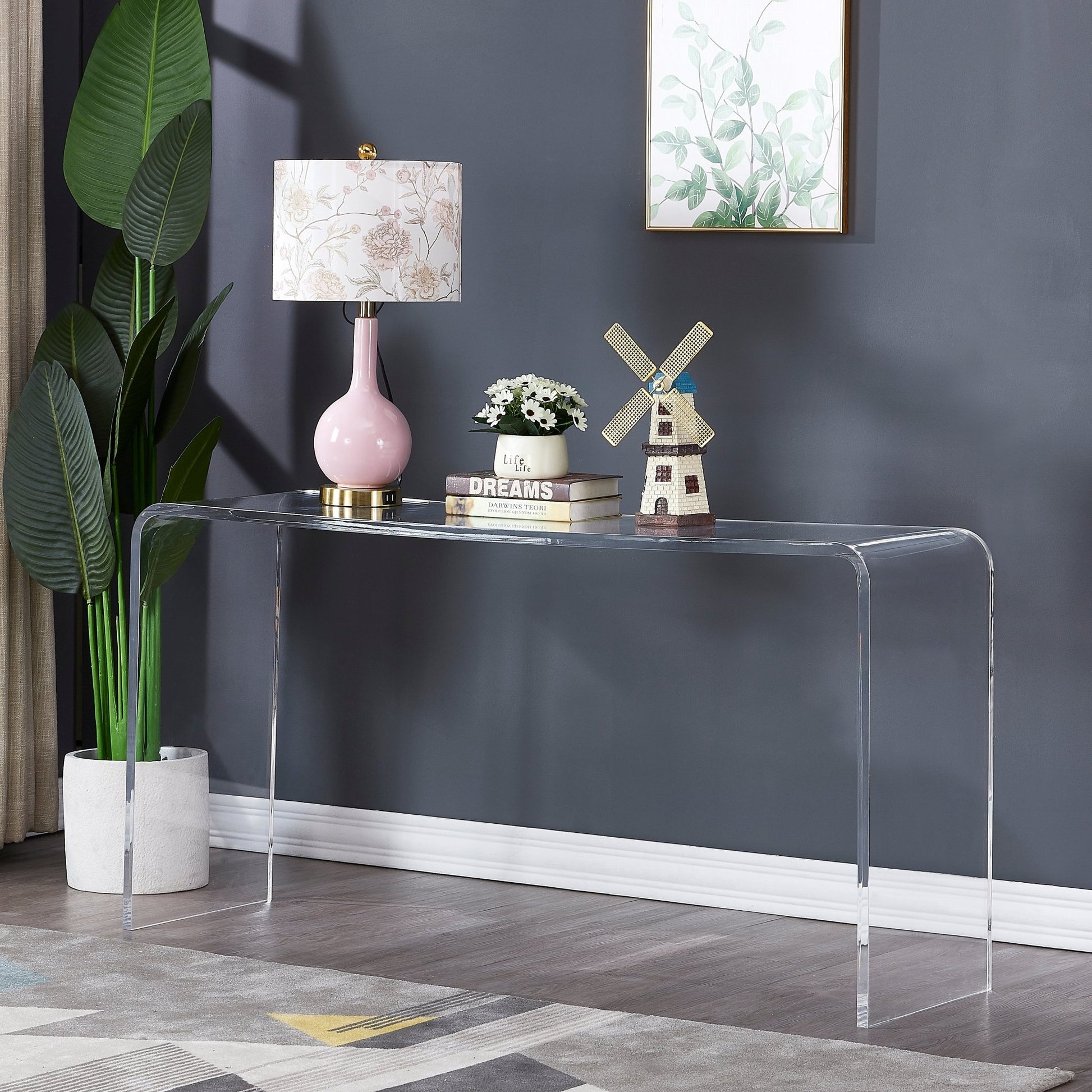 Acrylic console table LS-Y005 Table Decors| Roots Furniture