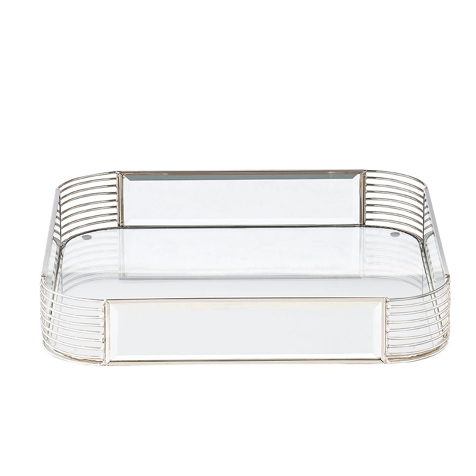 Acrylic Dame Glass Tray LS-Y002 Table Decors| Roots Furniture