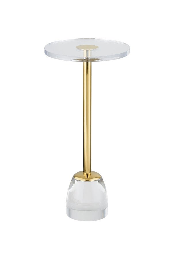 Acrylic Round Side Table End Tables| Roots Furniture