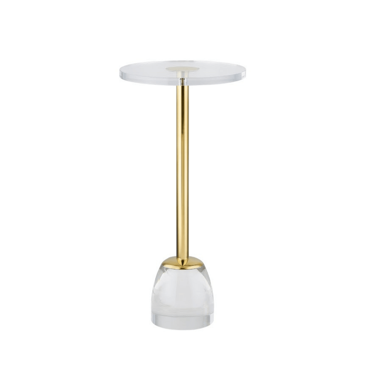 Acrylic Round Side Table End Tables| Roots Furniture
