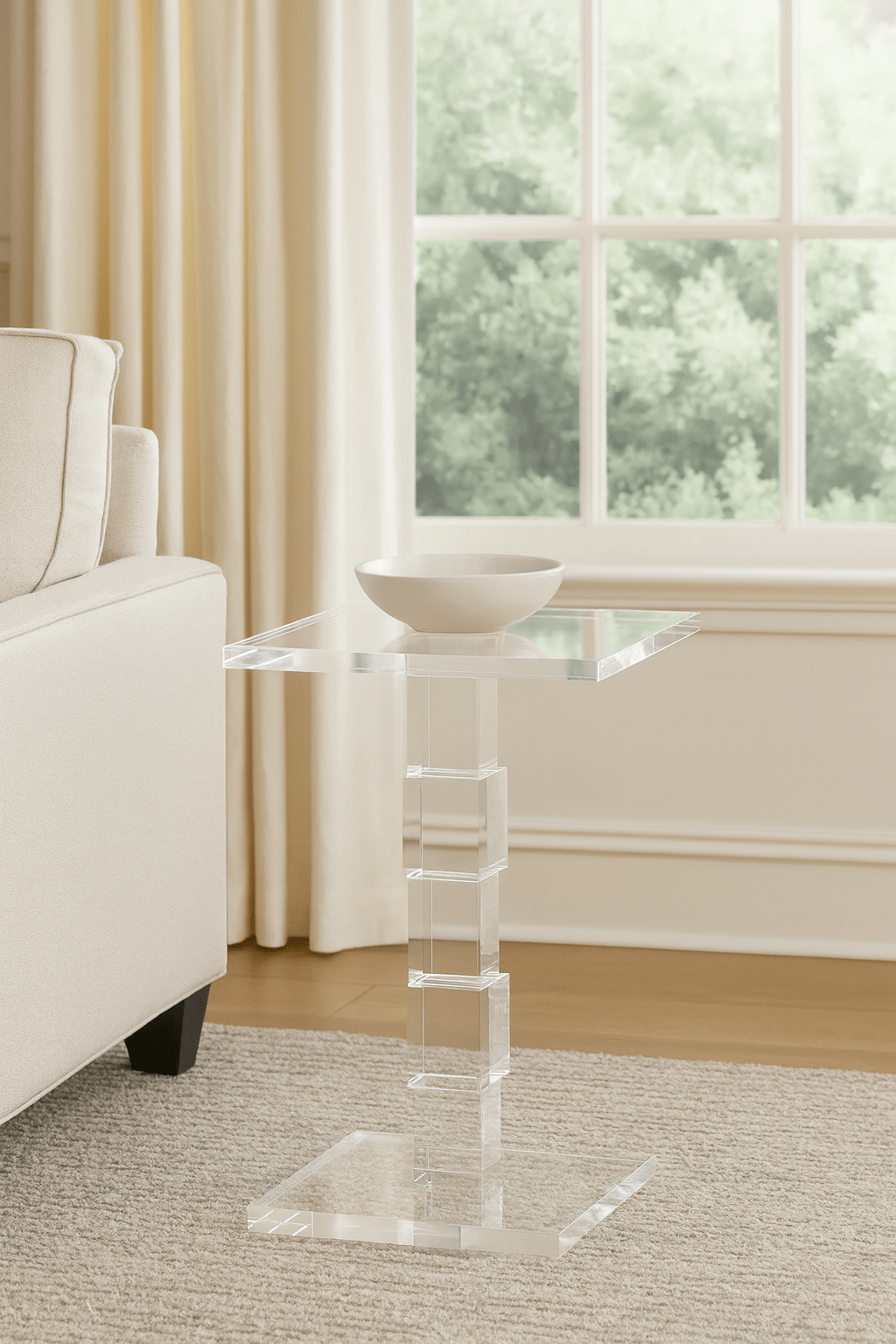 Acrylic Side Table End Tables| Roots Furniture