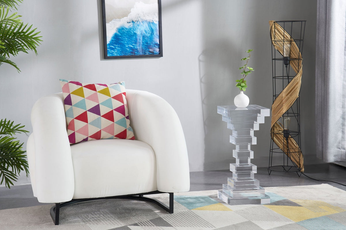 Acrylic side table End Tables| Roots Furniture