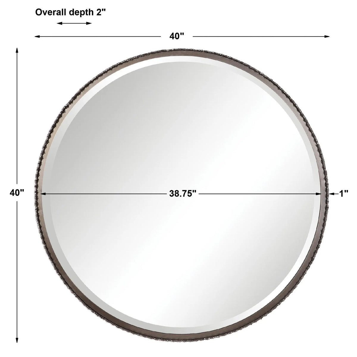 Ada Round Mirror Mirrors| Uttermost
