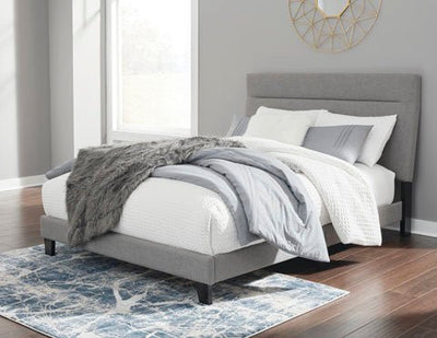 Adelloni Queen Upholstered Bed - Al Rugaib Furniture