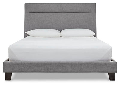 Adelloni Queen Upholstered Bed - Al Rugaib Furniture
