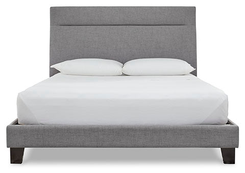 Adelloni Queen Upholstered Bed - Al Rugaib Furniture
