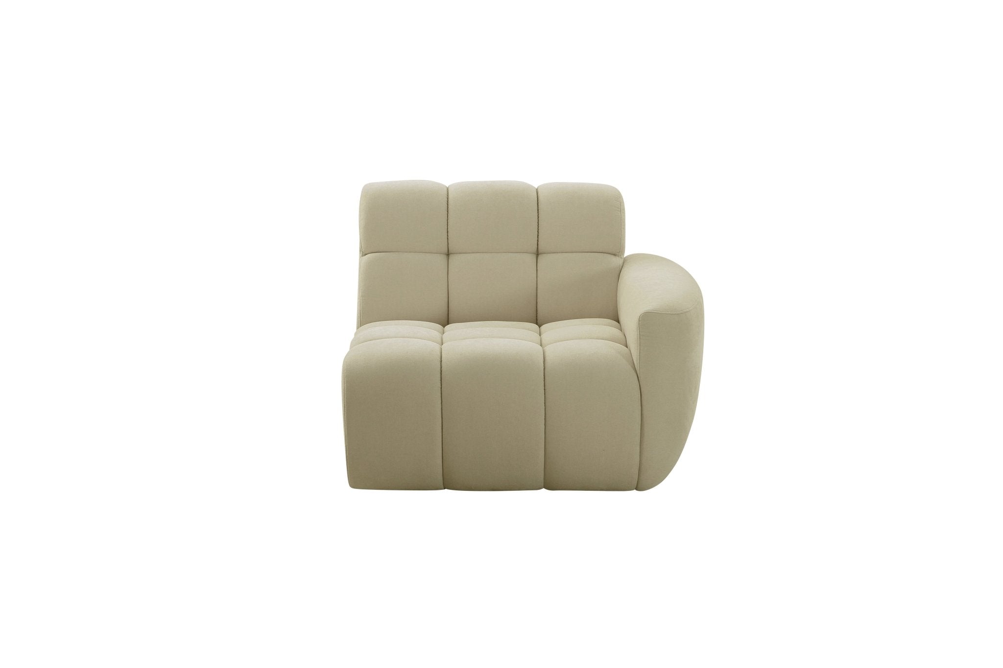 Admiral Beige RAF armed wedge Sectionals| Roots furniture