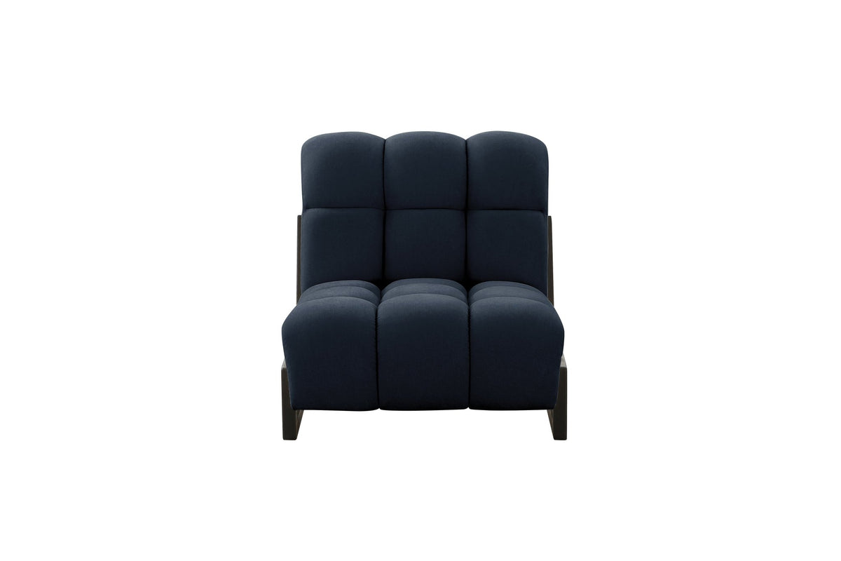 Admiral Navy Accent chair - Wooden frame Chairs| Roots furniture
