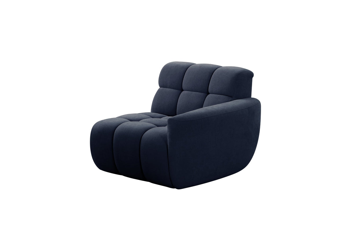 Admiral Navy RAF armed wedge Sectionals| Roots furniture