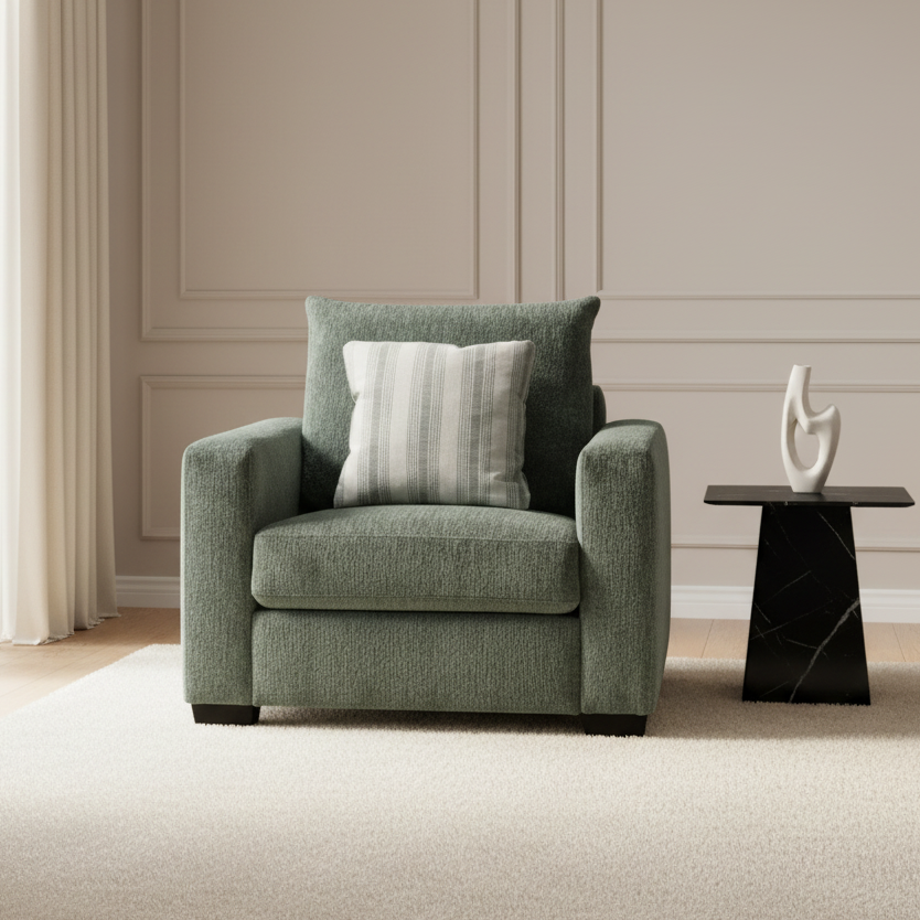 Adrian Green Chair W104 Chairs| Roots Furniture