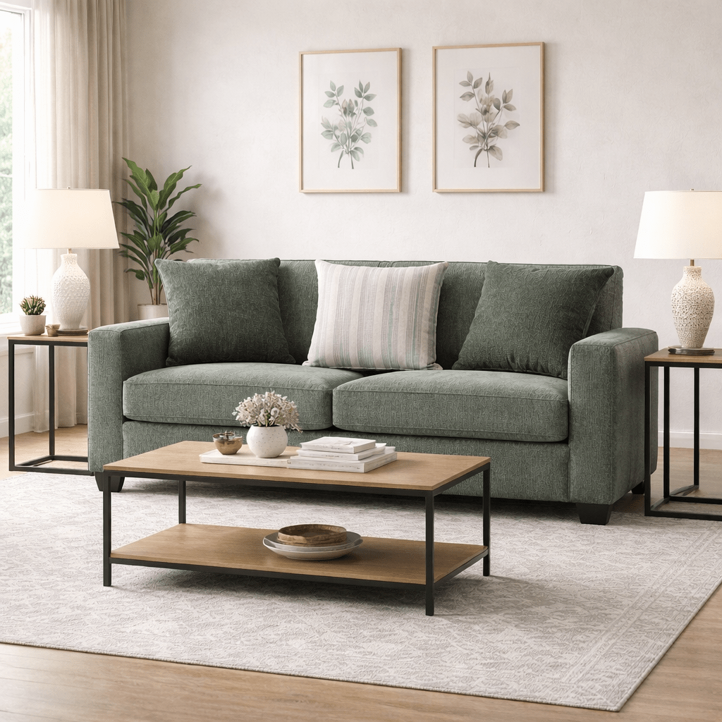 Adrian Green Loveseat W174 Sofas & Loveseats| Roots Furniture