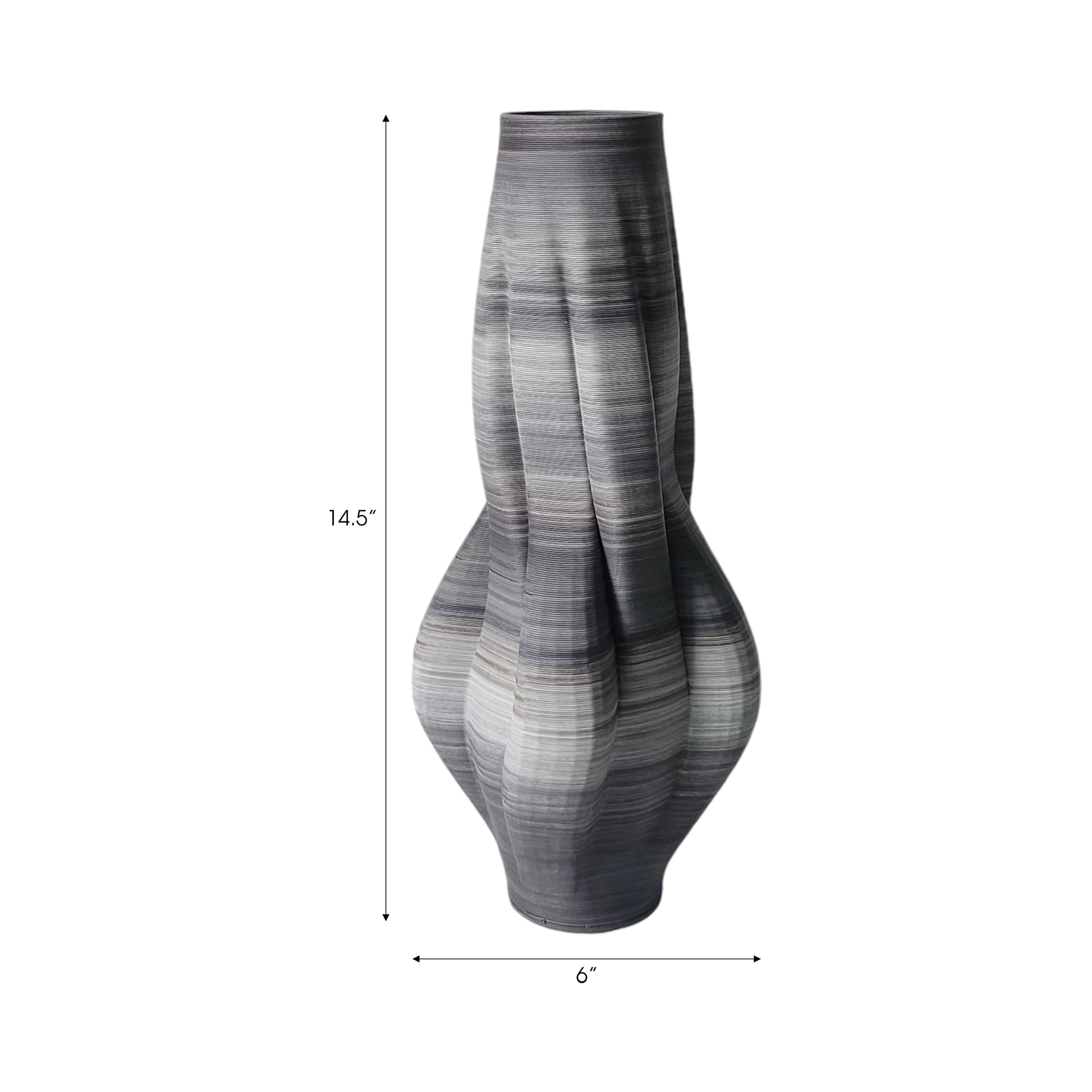 مزهرية كيستن مطبوعة ثلاثية الأبعاد Kesten 3d Printed Vase