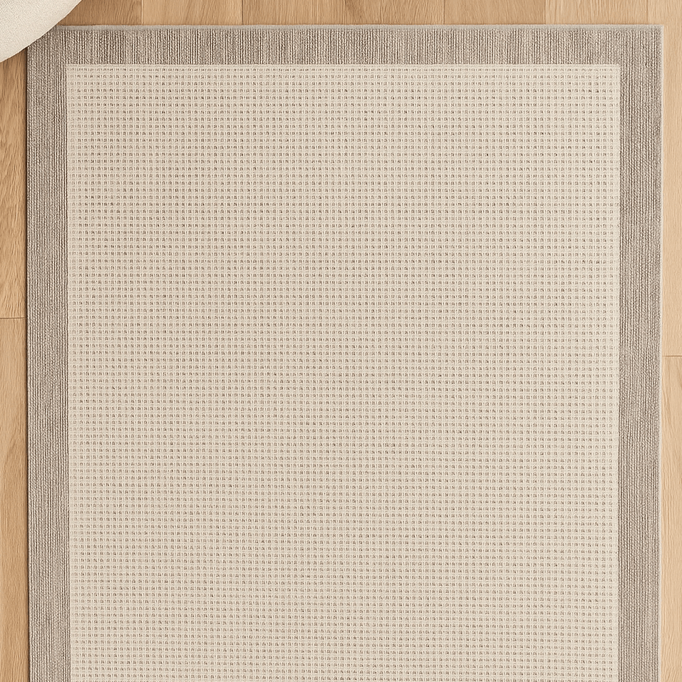 Affney Beige and Brown Rug - 160 x 230 cm