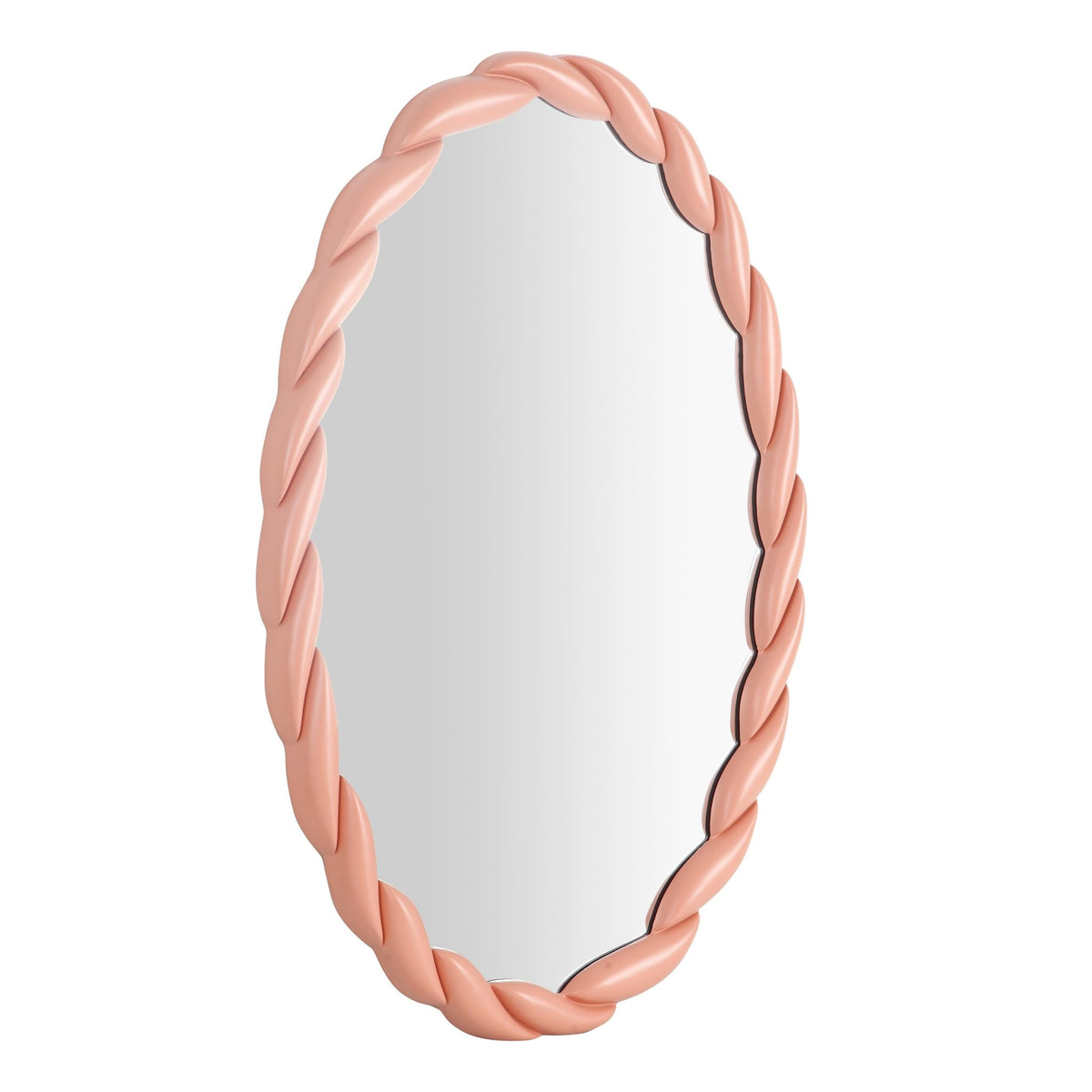 Agnes Mauve Oval Mirror Mirrors| TOV