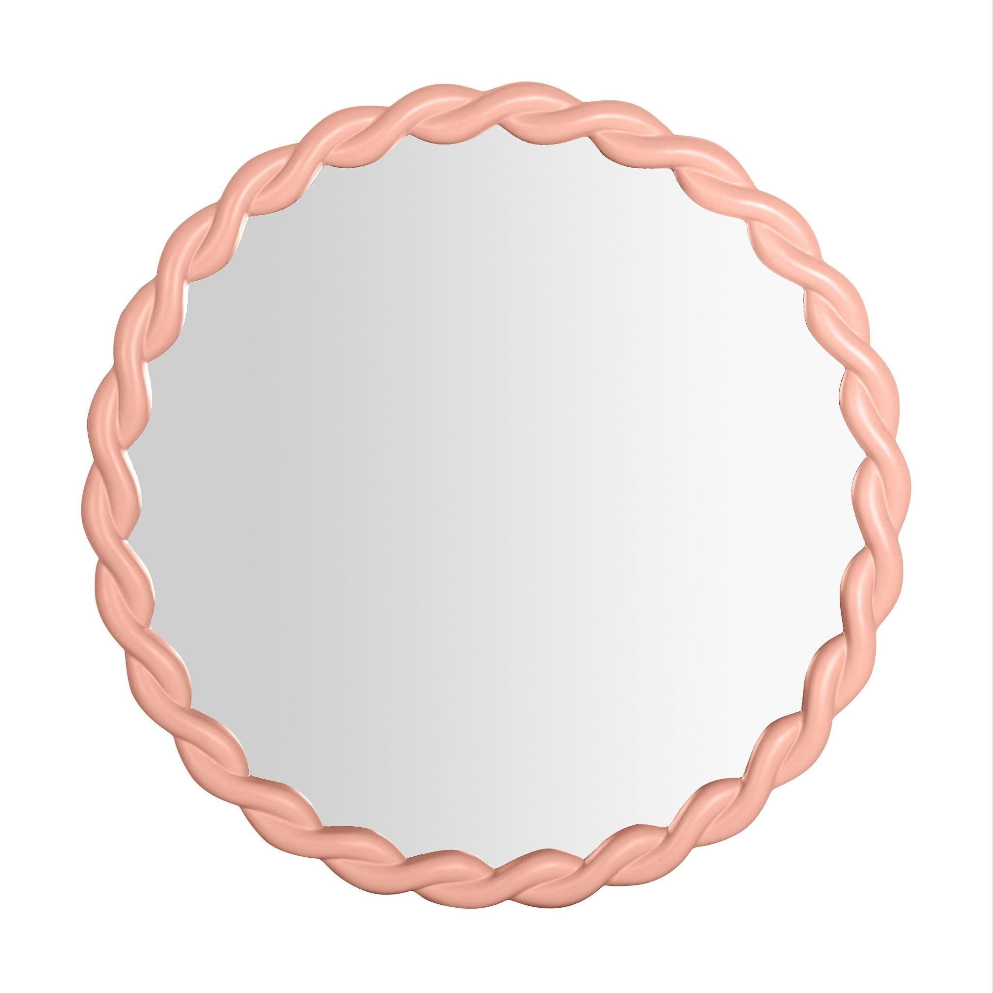 Agnes Mauve Round Mirror Mirrors| TOV