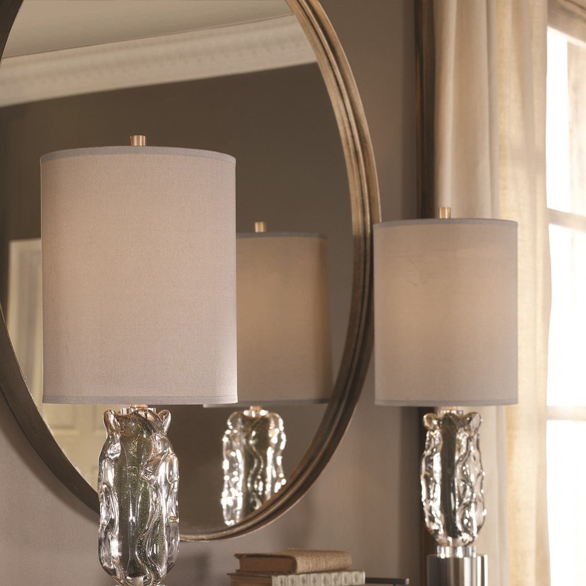 Agoura Round Mirror Mirrors| Uttermost