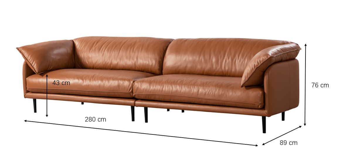 Ahad 4 Seater Sofa (280cm) XL Sofas| Roots Furniture