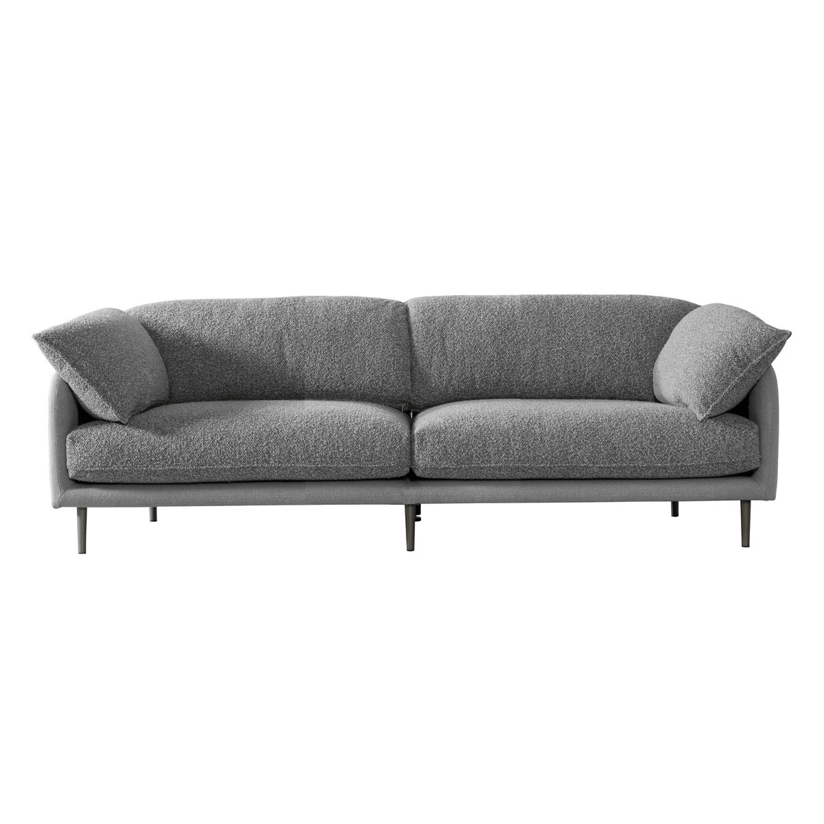 Ahad Grey Boucle Sofa Sofas & Loveseats| Roots Furniture