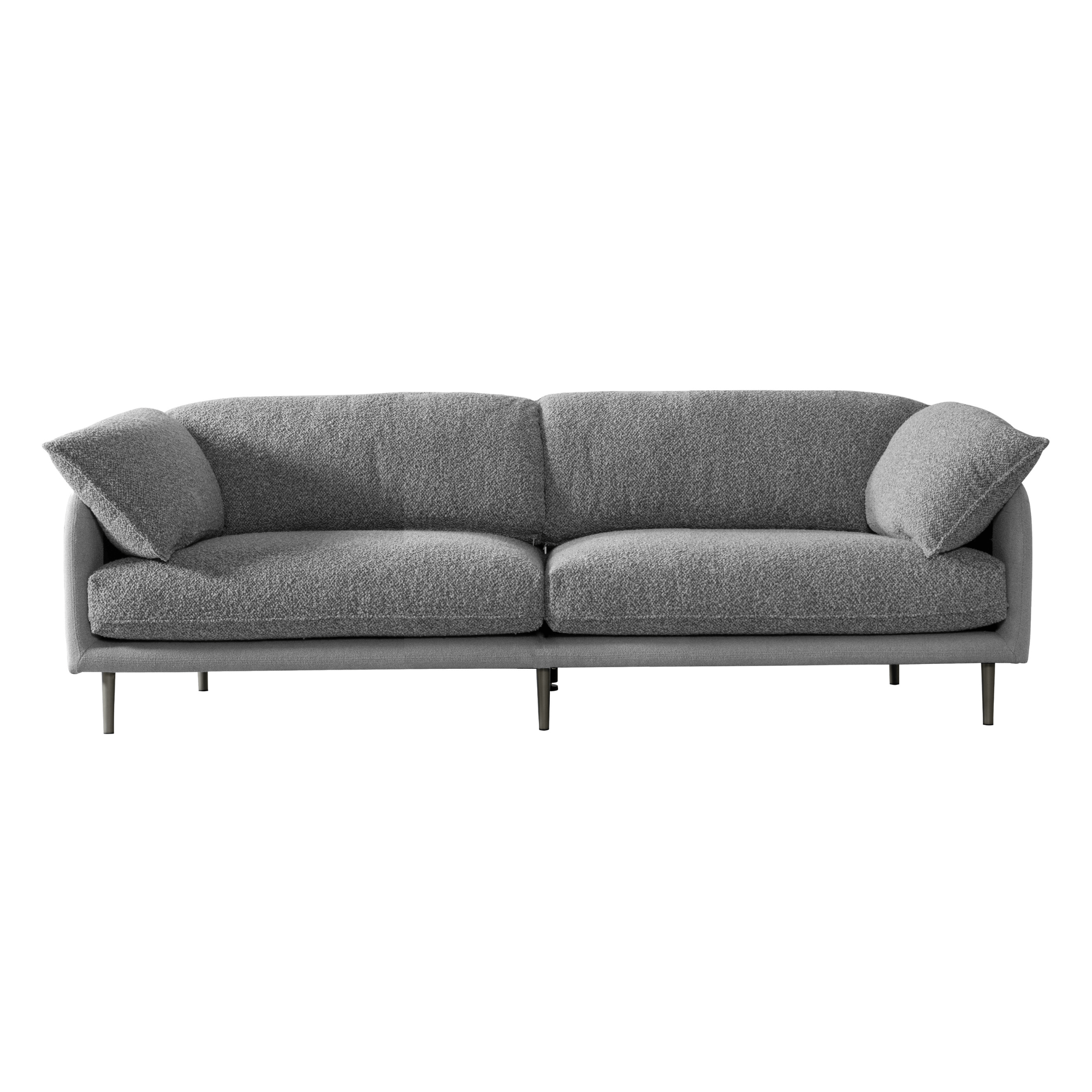 Ahad Grey Boucle Sofa Sofas & Loveseats| Roots Furniture