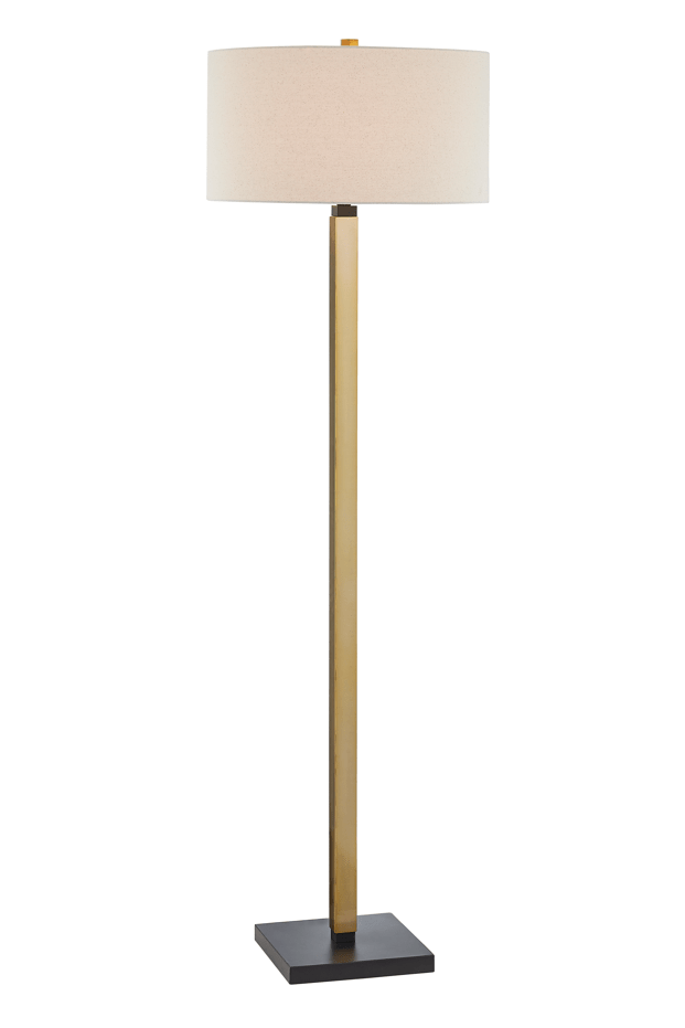 72'H Nebula Gold Metal Floor Lamp Floor lamps| Crestview