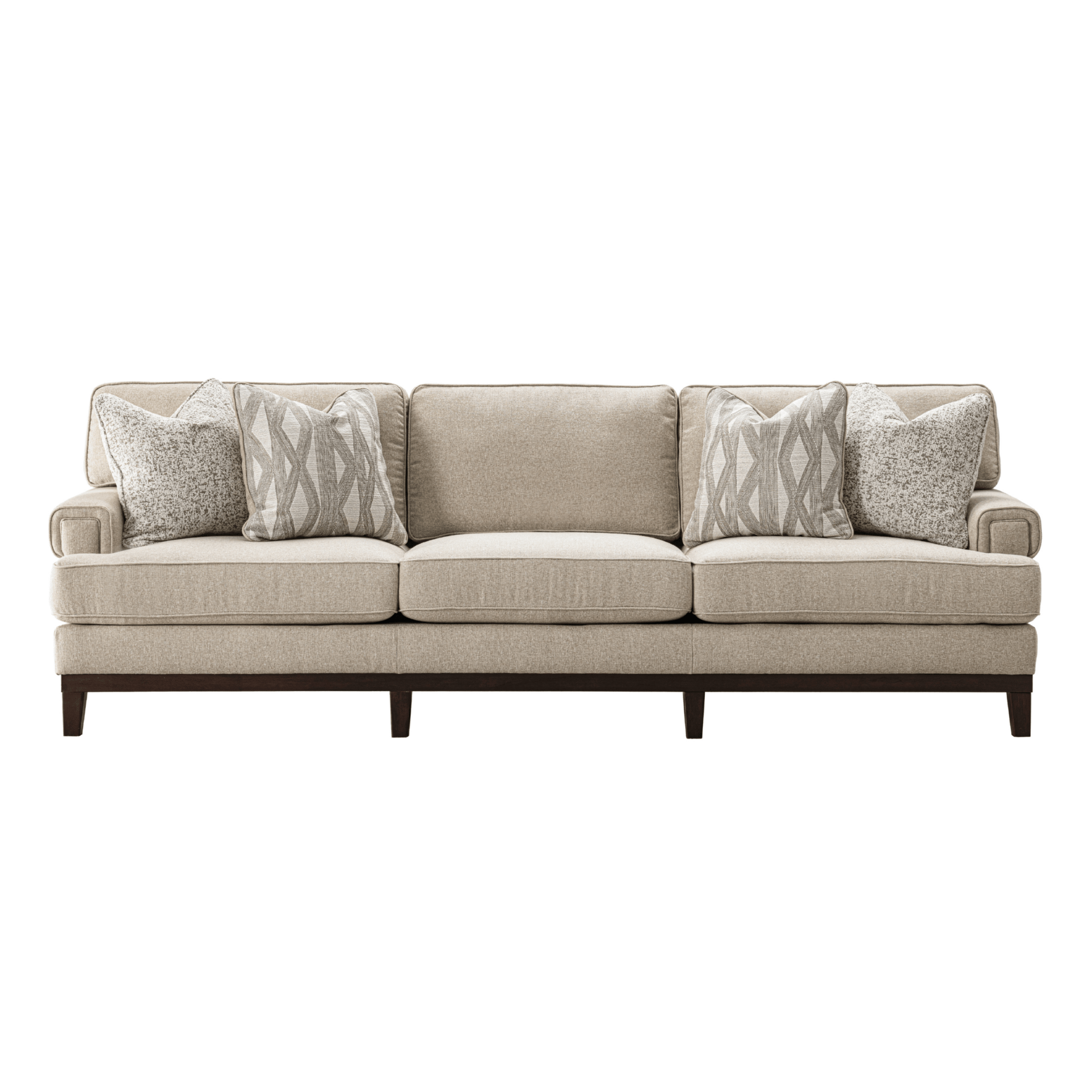 Ajda Beige 4 Seater Sofa XL Sofas| Roots Furniture