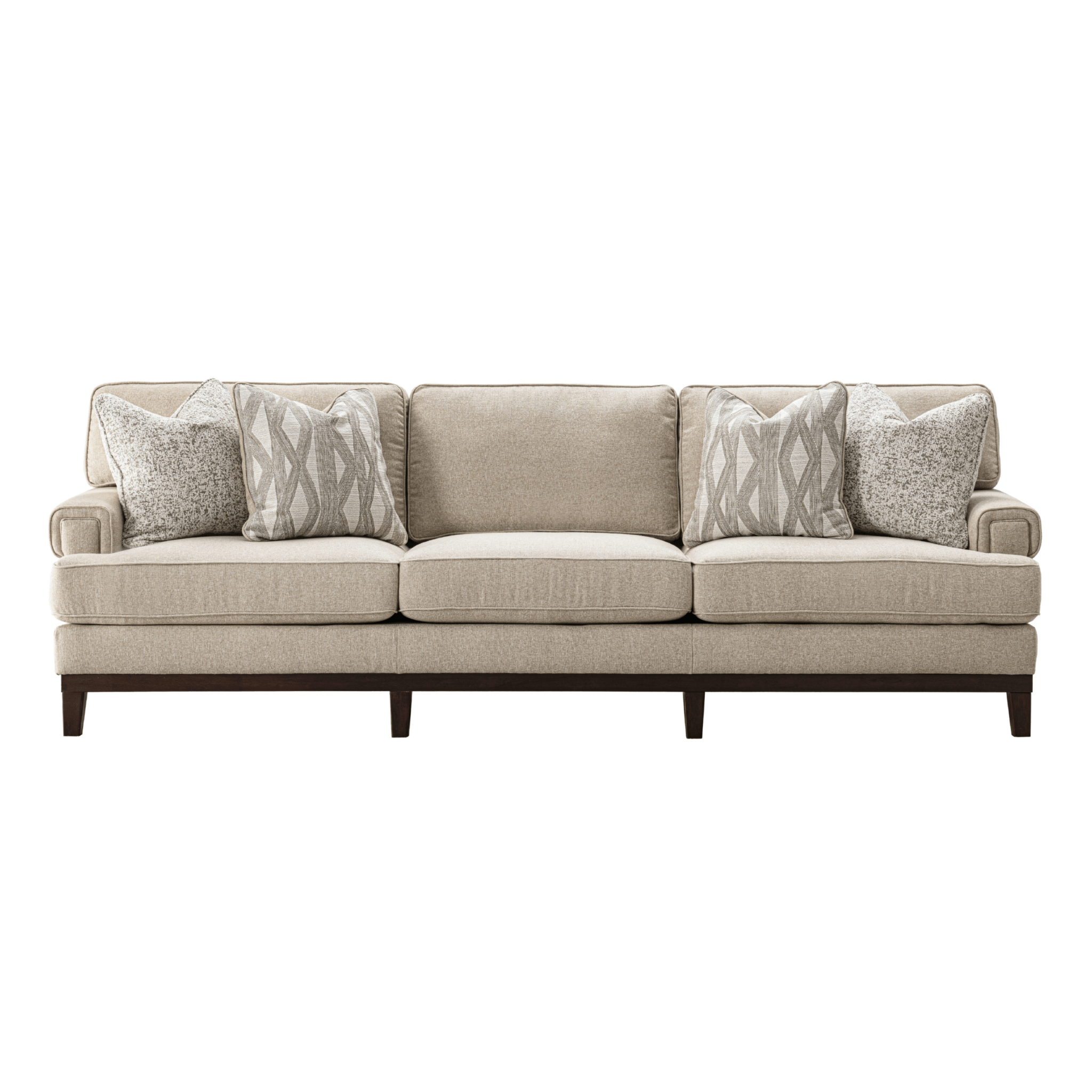 Ajda Beige 4 Seater Sofa XL Sofas| Roots Furniture