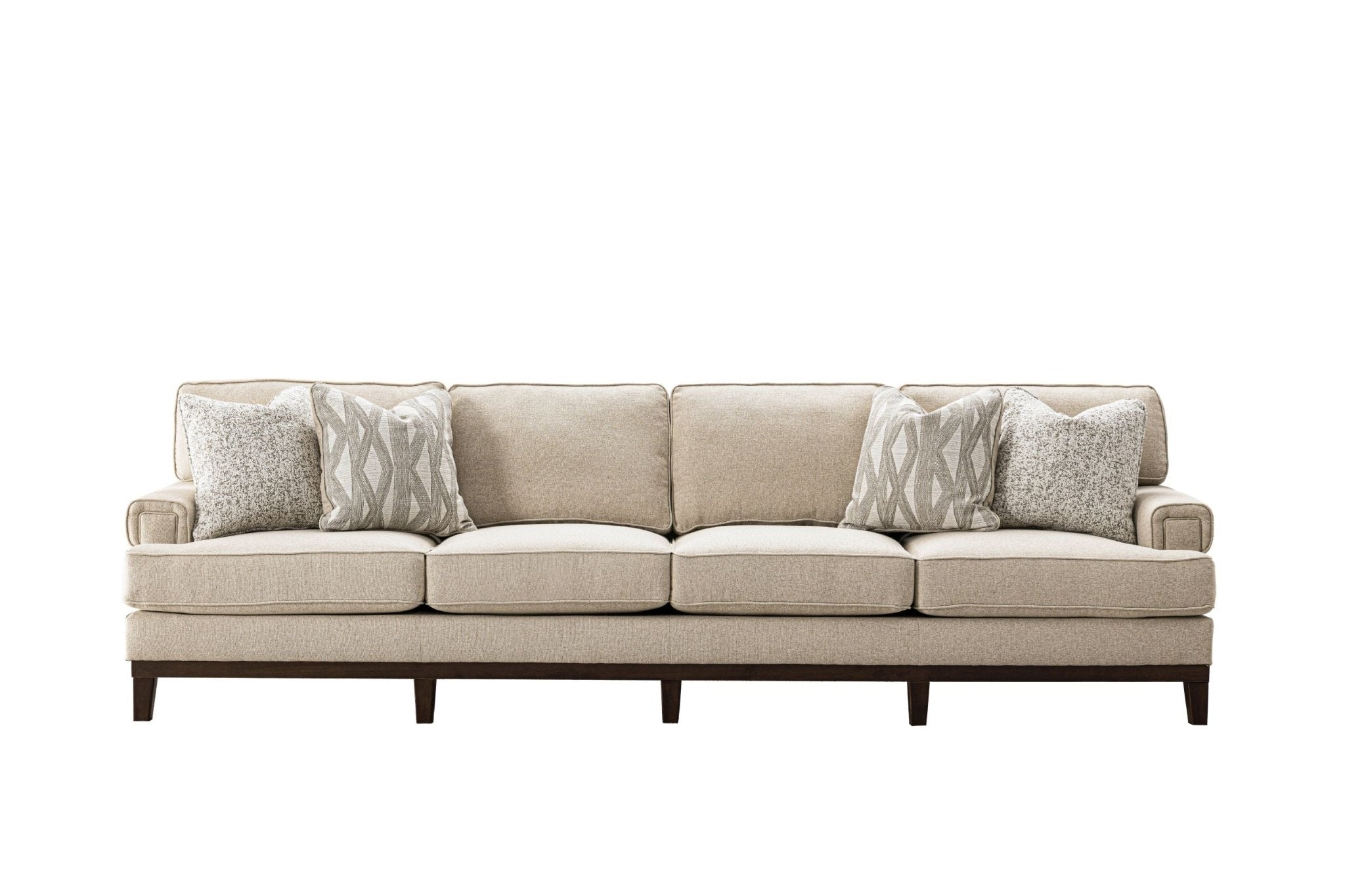 Ajda Beige 5 Seater Sofa XL Sofas| Roots Furniture