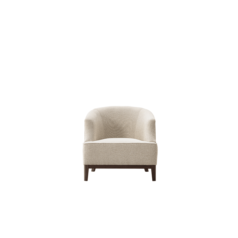 Ajda Beige Accent Chair - Al Rugaib Furniture