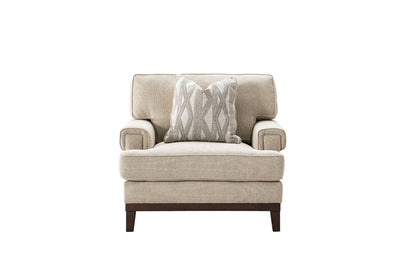 Ajda Beige Arm Chair - Al Rugaib Furniture