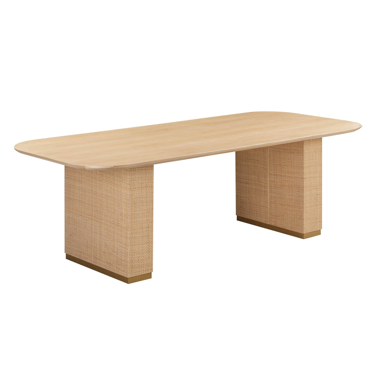 Akiba 96 inch Rectangular Dining Table Dining Tables| TOV