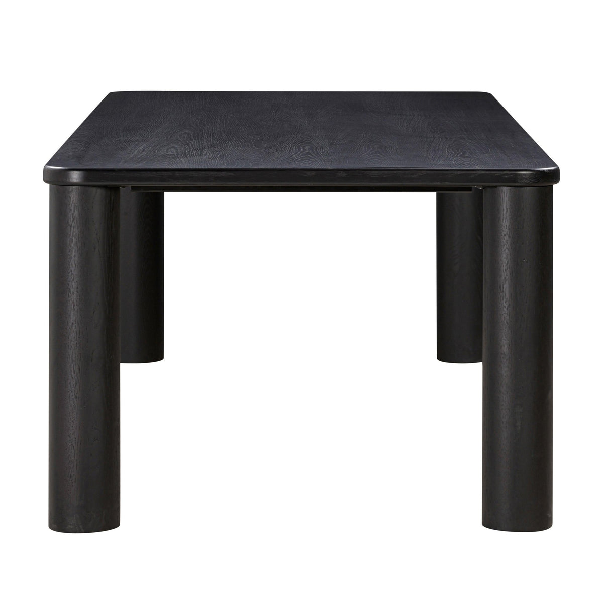 Akola Black Oak Rectangular Dining Table Dining Tables| TOV