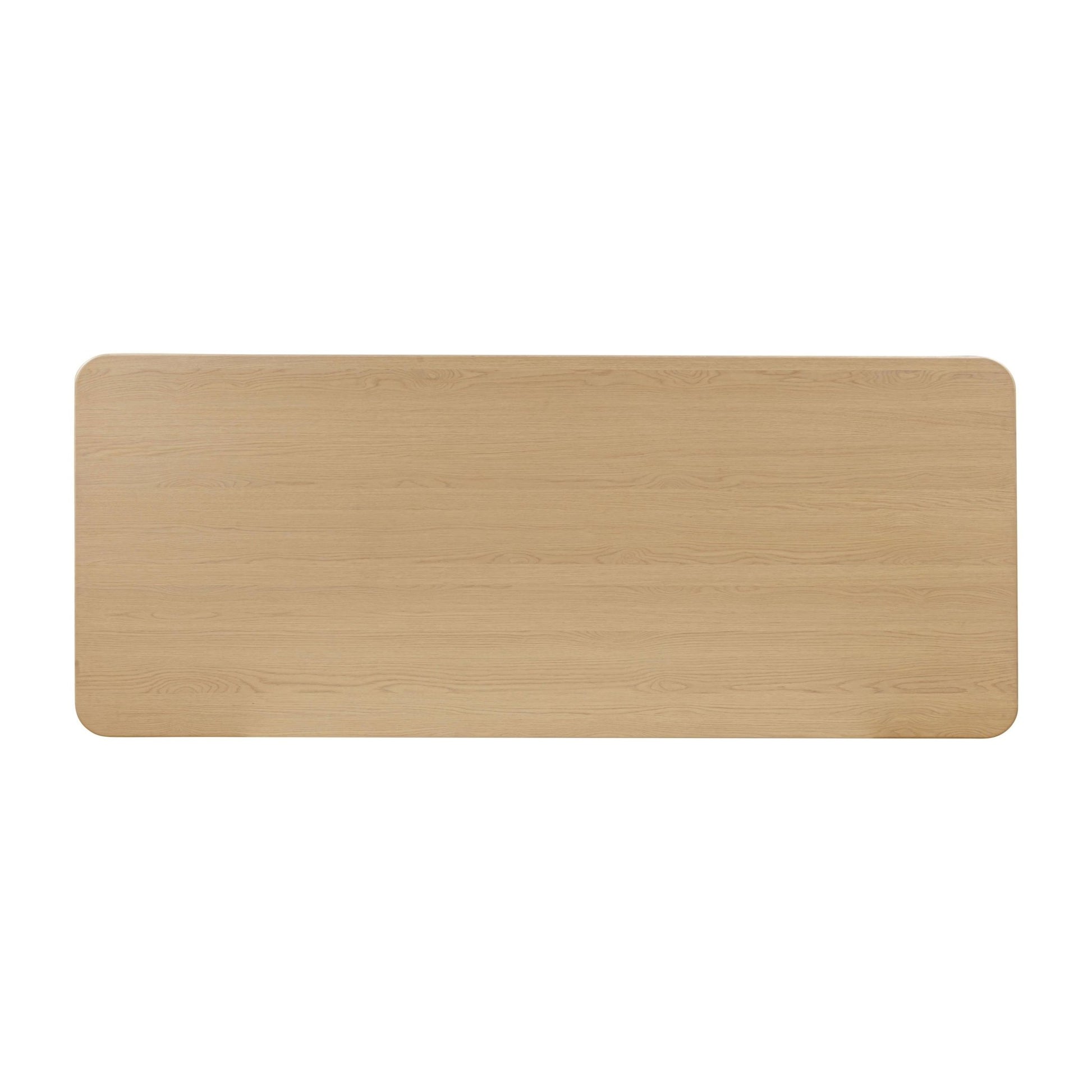 Akola Natural Oak Rectangular Dining Table Dining Tables| TOV
