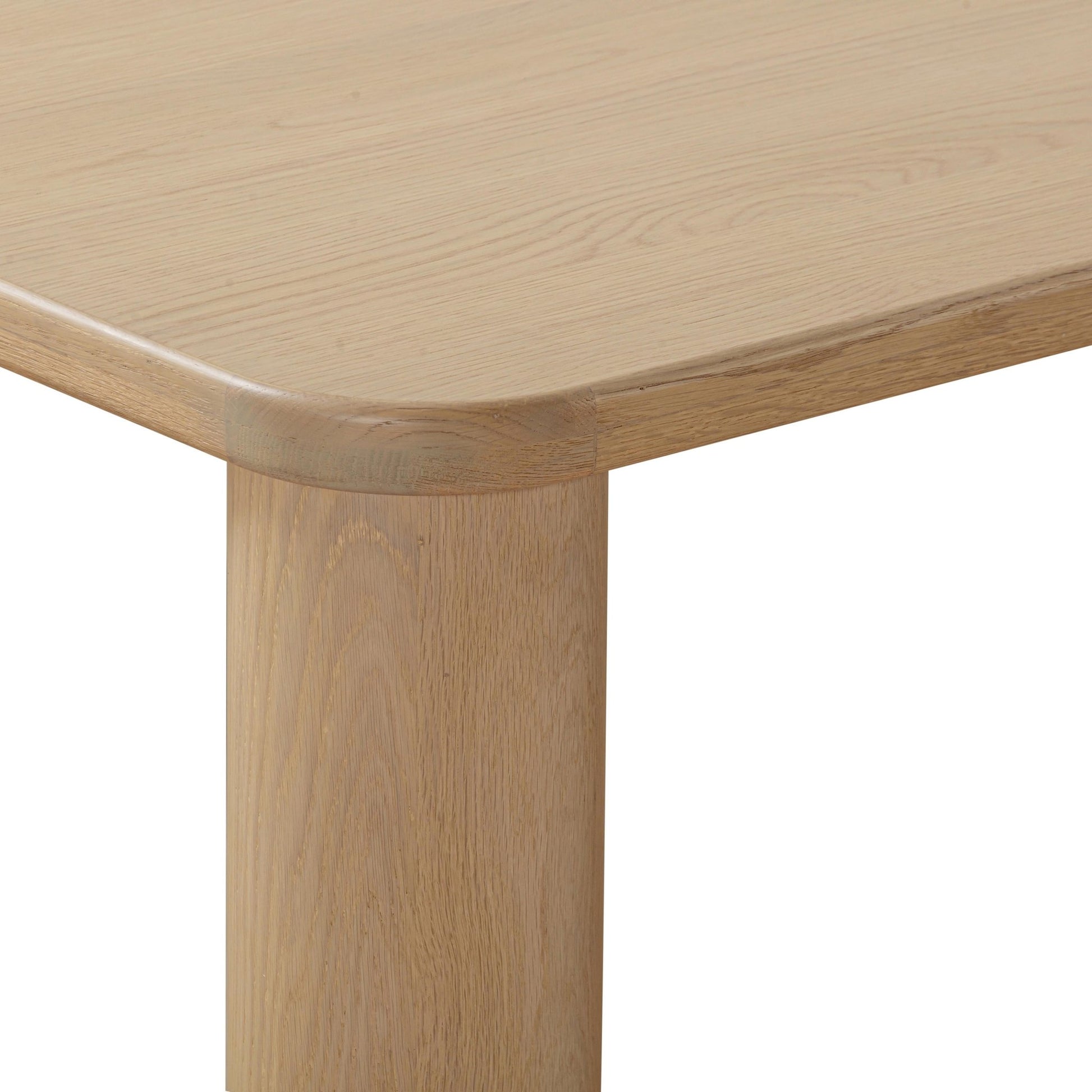 Akola Natural Oak Rectangular Dining Table Dining Tables| TOV