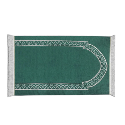 Al - Huda Memory Foam Prayer Mat – 2.5 cm Thick | Soft Velvet Fabric | Joint & Knee Support | Foldable Design - Al Rugaib Furniture