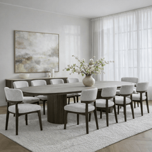 Alabaster package Dining table+10chairs