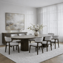 Alabaster package Dining table+8chairs