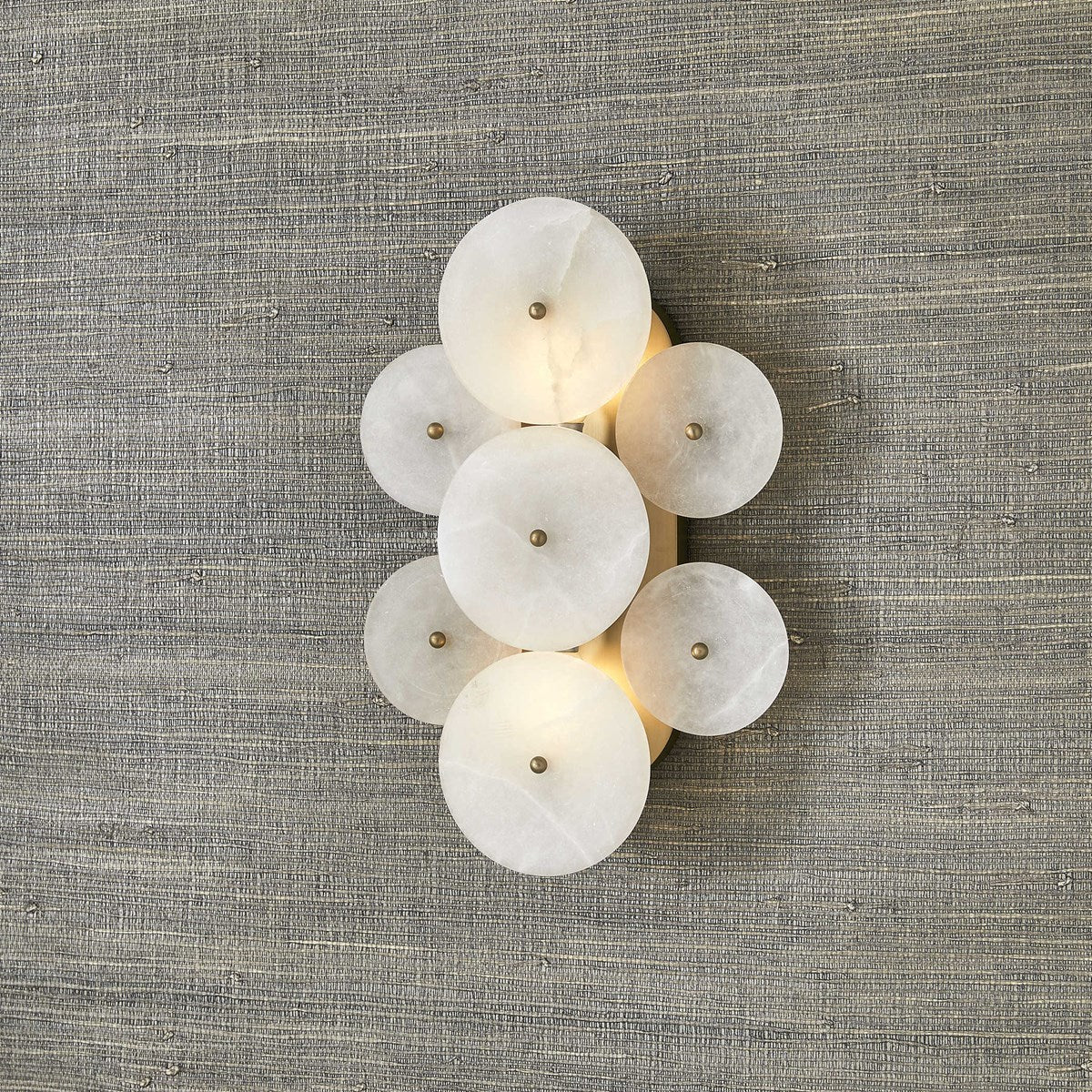 ALABASTER RADIANCE, 2 LT SCONCE Wall Sconces| Uttermost