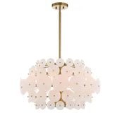 Alabaster Radiance, 8 Lt Pendant - Al Rugaib Furniture