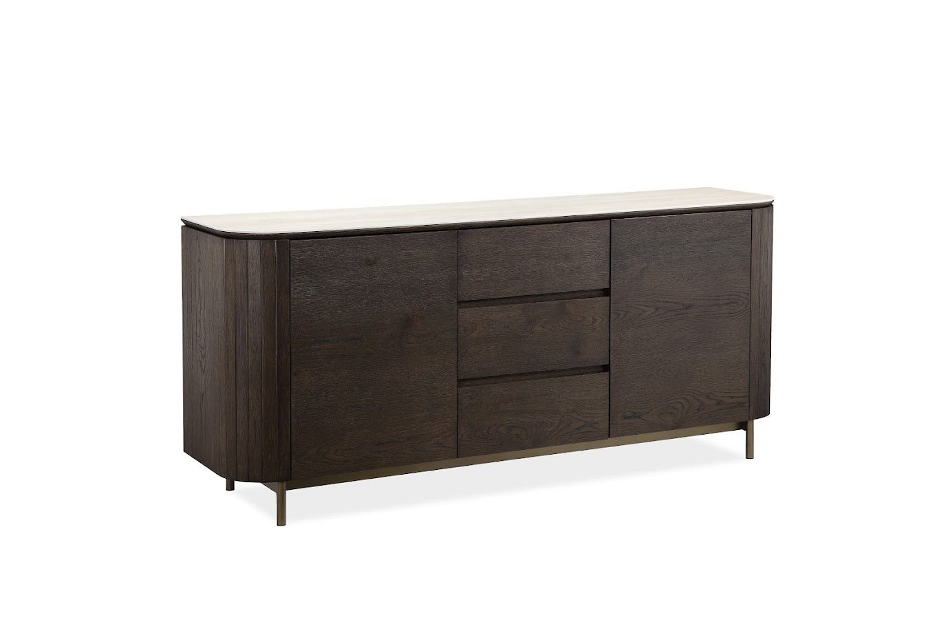 Alabaster Travertine Sideboard Consoles & Sideboards| Roots Furniture