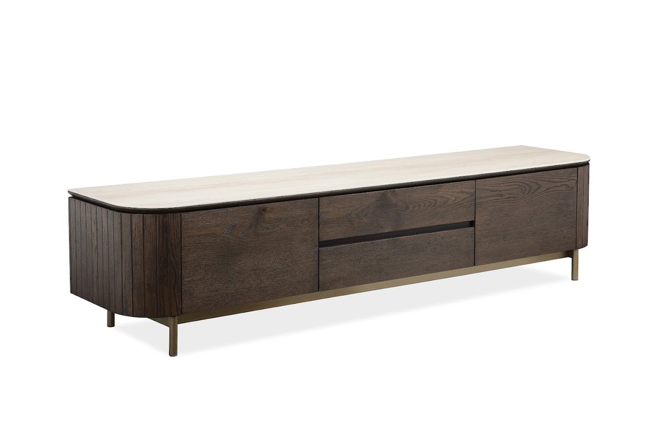 Alabaster Travertine TV unit TV Units| Roots Furniture