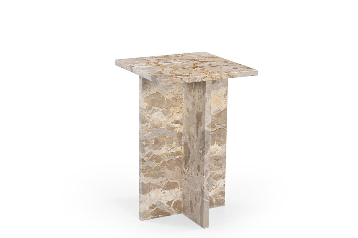 Alazia MARBLE SIDE TABLE Accent & End Tables| Roots Furniture