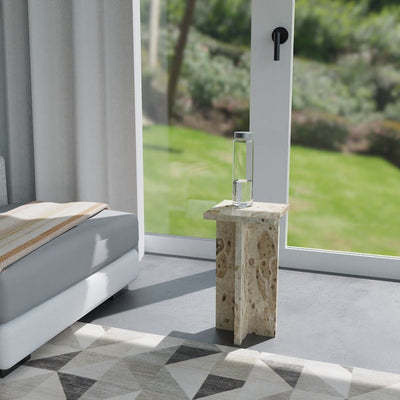 Alazia MARBLE SIDE TABLE - Al Rugaib Furniture