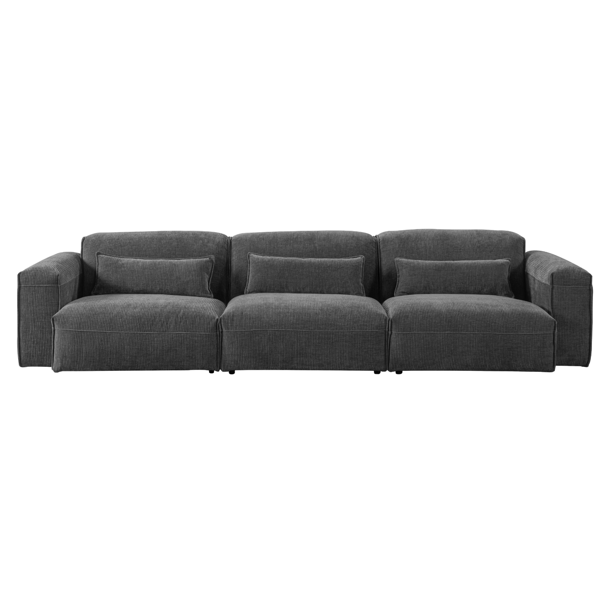 AlDana black armless seater Sectionals| Roots Furniture