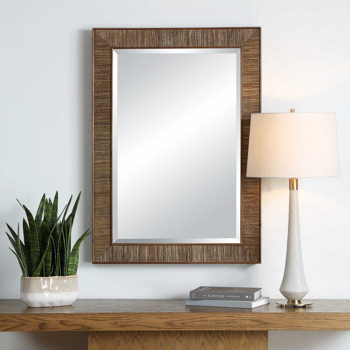 Aldous Walnut Mirror Mirrors| Uttermost