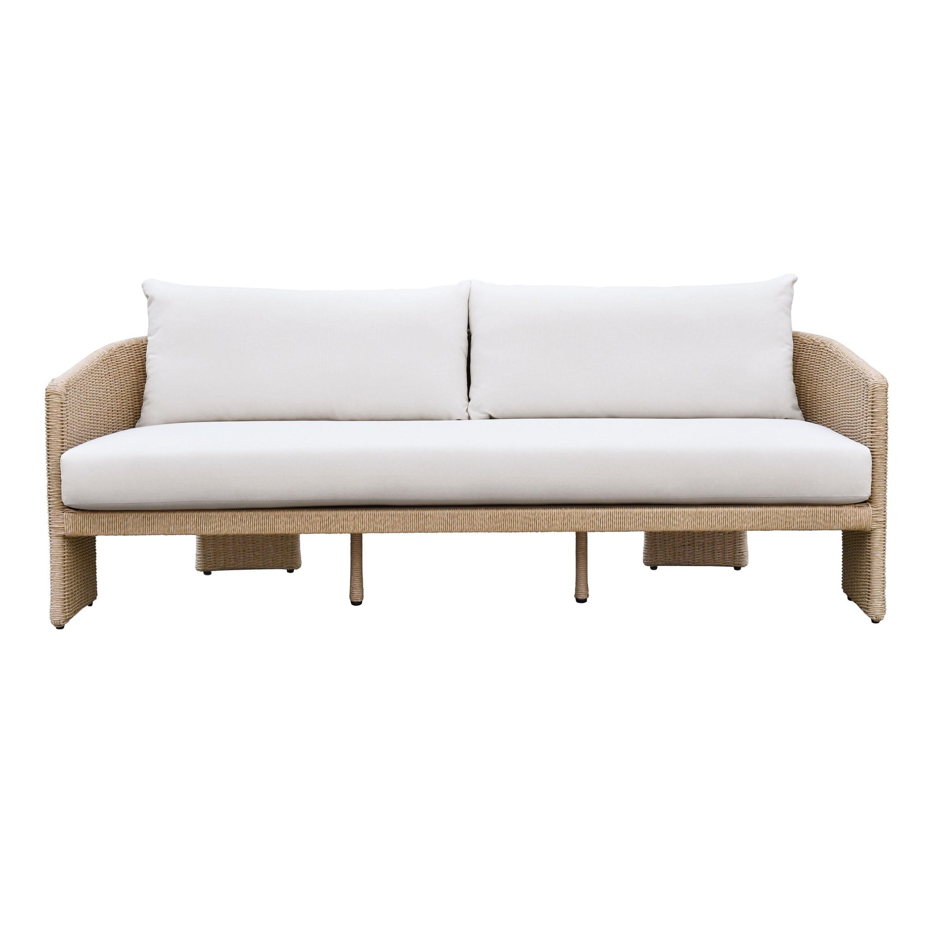 Alexa Cream Performance Fabric Outdoor Sofa Sofas & Loveseats| TOV