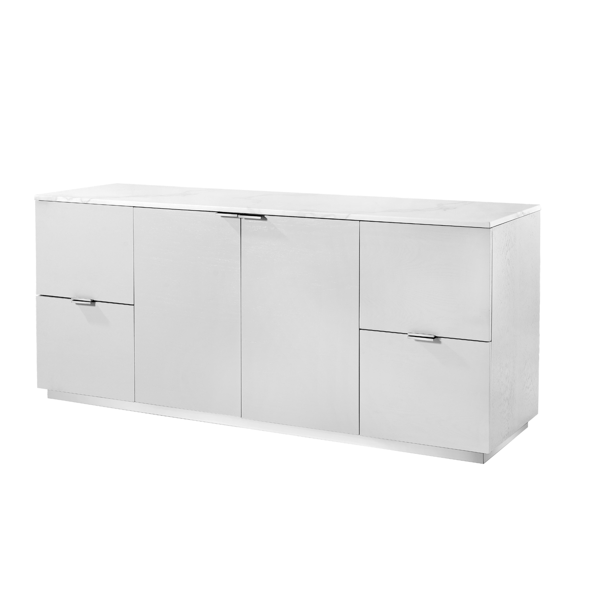 Alexa Dining Buffet - Silver