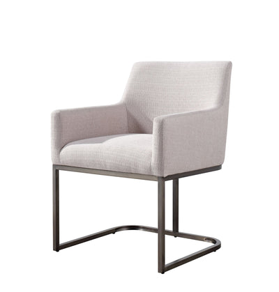 Alexa Light Beige Dining Chair - Al Rugaib Furniture